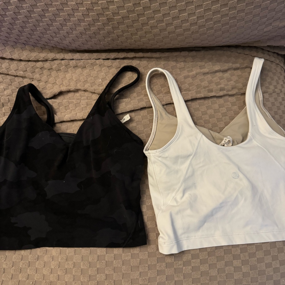 Auth Lulu Lemon Cropped Tank Bundle